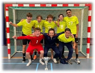 Sportief succes tijdens NK MBO Zaalvoetbalvoorronde in Arnhem